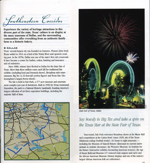 Texas Lakes Trail Brochure