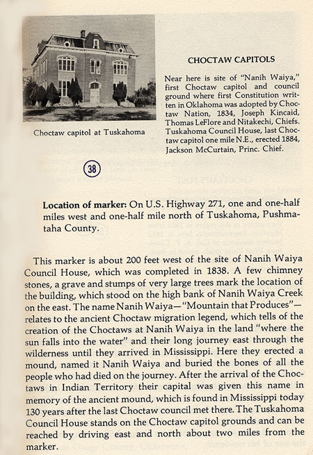 Choctaw Capitol Picture