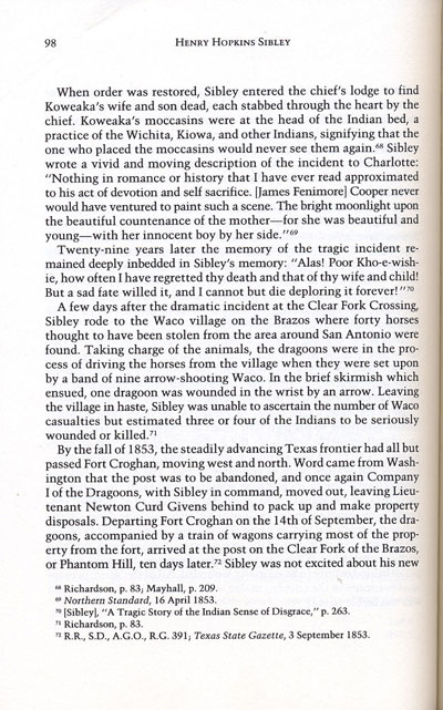Sibley from the book, Confederate General of the West by Jerry Thompson
