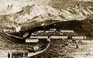 Drawing of Fort Garland