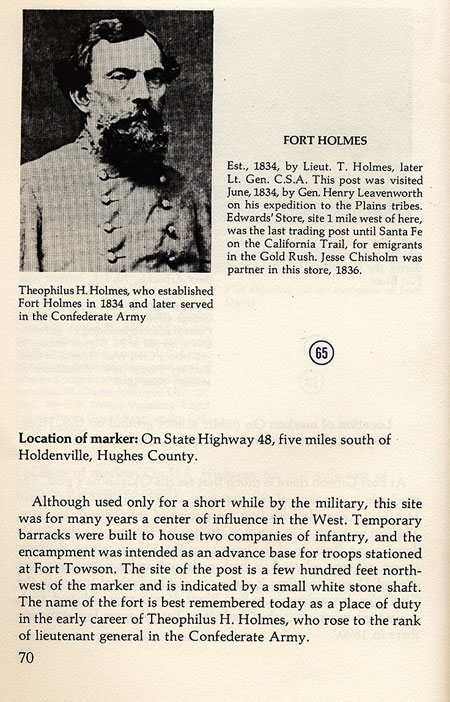 Theophilus H. Holmes Picture