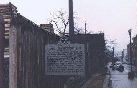 Fort Nashborough Historical Marker