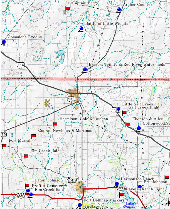 Fort Tours Fort Belknap Through Newcastle to Brit Johnson's Marker