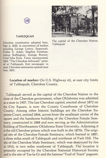 Tahlequah Picture'