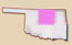 Map of Mid East Oklahoma