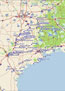 Map of East Texas Forts